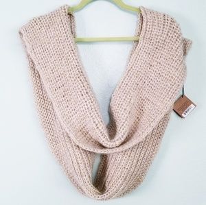 Infinity Scarf Alpaca Blend New Andes Gifts Fair Trade Tan